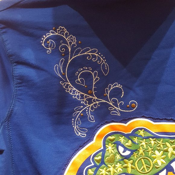 Emerson Street Collegiate Florida Gators Zip Up Hoodie Sweatshirt Size S - Picture 14 of 15